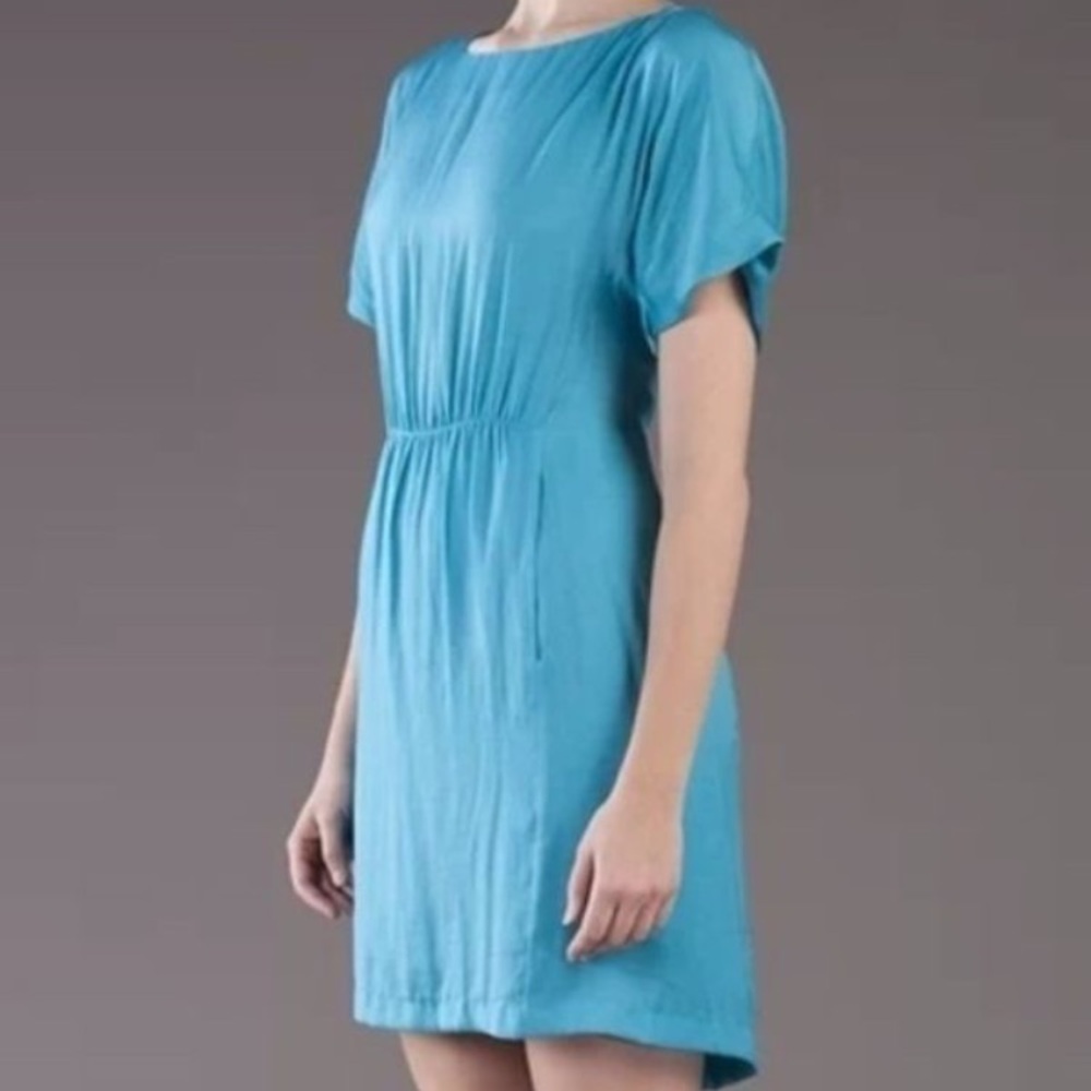 Rag & Bone Silky Teal Dress